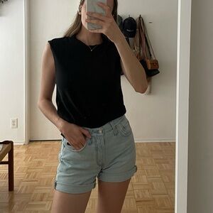 Abercrombie & Fitch Black Muscle Tee